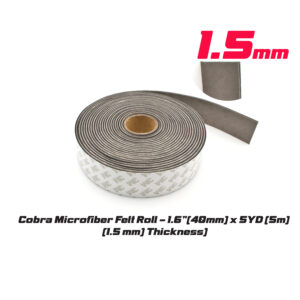 Cobra Microfiber Felt Roll - 1.6"(40mm) x 5YD (5m)