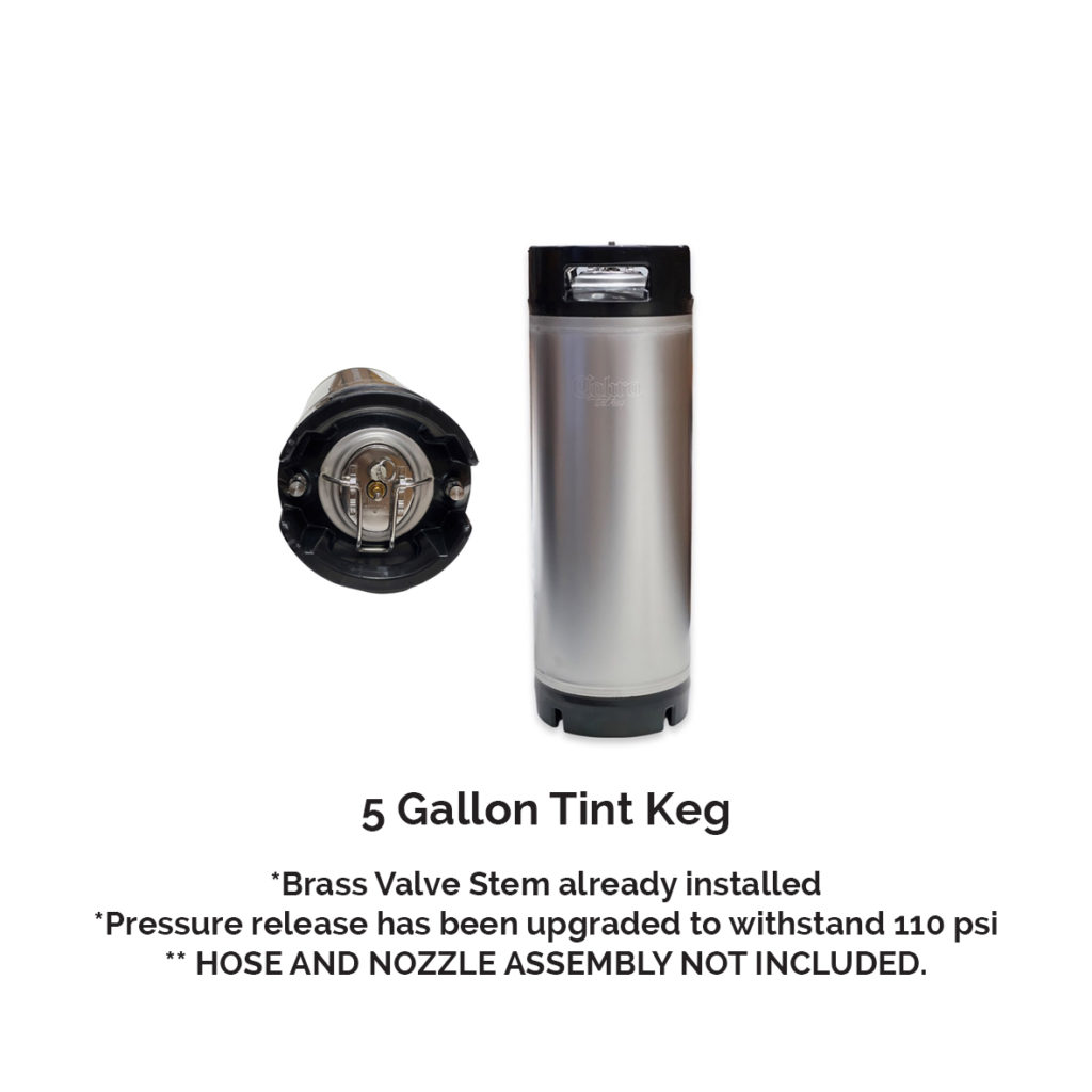 Buy 5 Gallon Tint Keg Online USA.