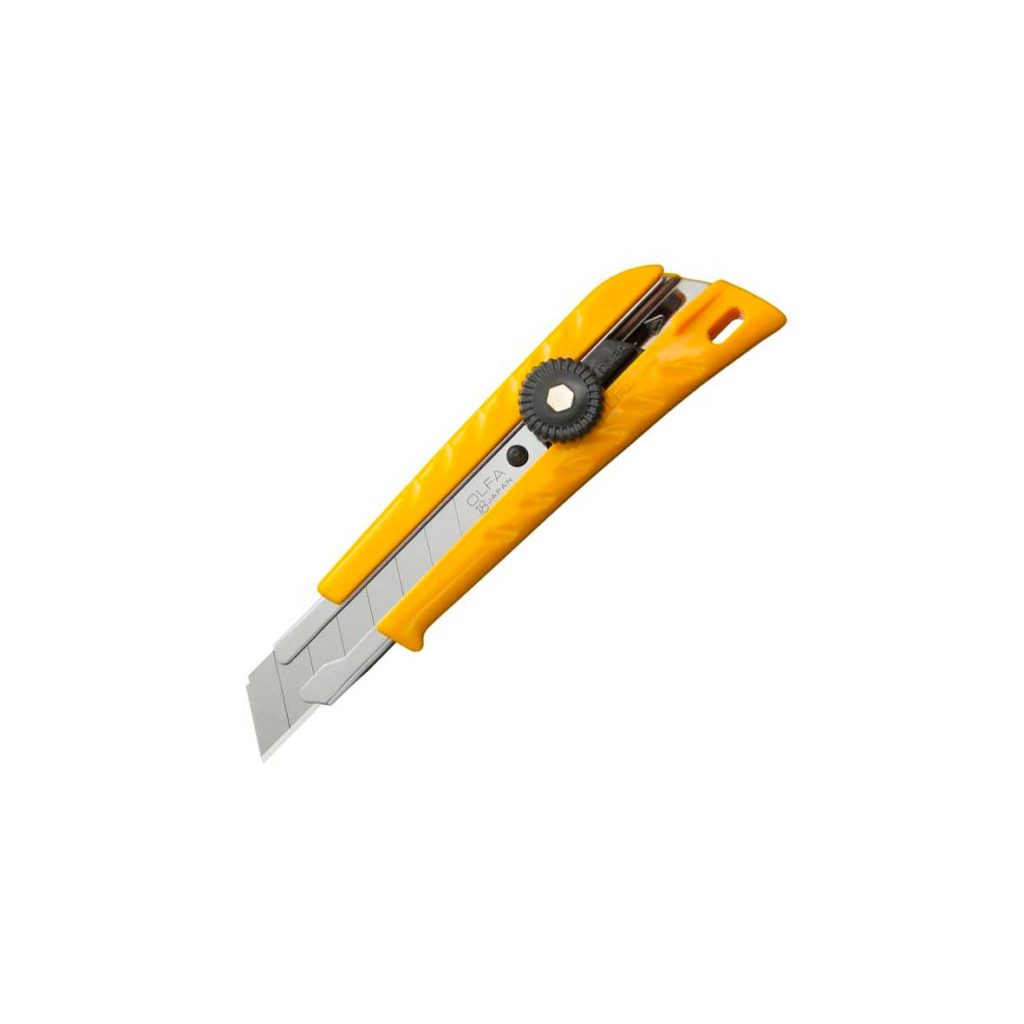 Olfa 18mm L1 Ratchet Lock Utility Knife (11B) Online USA.