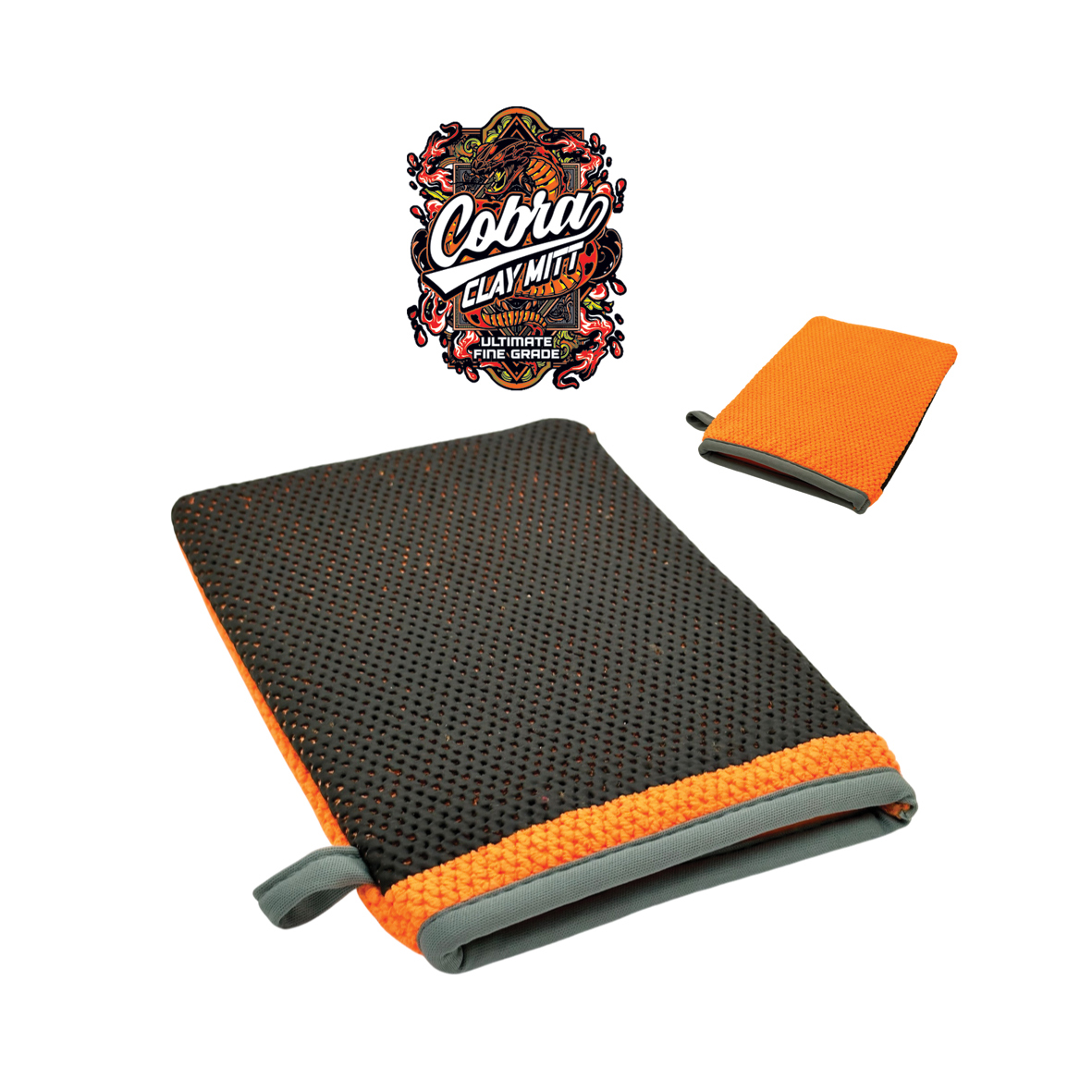 Cobra Clay Mitt Ultimate Fine Grade – 5.7X8.6 - Cobra Wrap Tools