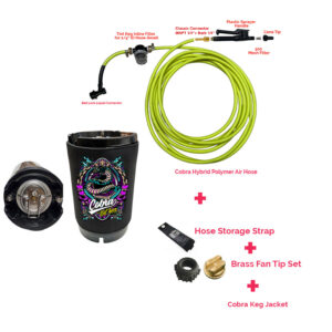 9.5L(2.5 Gallon) Complete Tint Keg Kit with Plastic Sprayer Handle