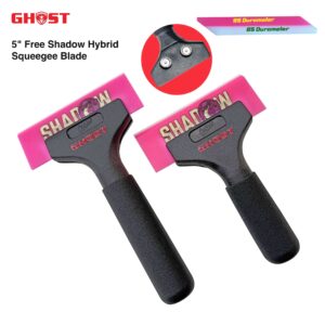 Ghost Print Handles | Reinforced Plastic with 5” Free Shadow Hybrid Squeegee Blade