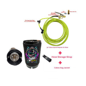 Classic – 9.5(2.5 Gallon) Complete Tint Keg Kit with Brass Sprayer Handle