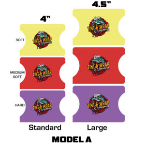 Cobra Tint&Wrap Squeegee Series -Model A – ( 3pcs one set) | 3 Different Hardness