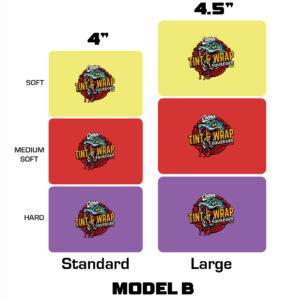 Cobra Tint&Wrap Squeegee Series -Model B - ( 3pcs one set) | 3 Different Hardness