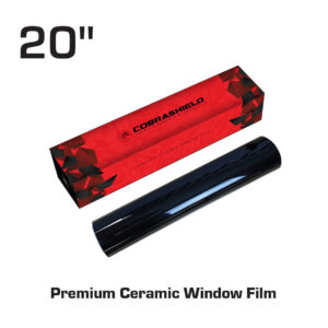Premium Ceramic Window Film | 20″x100′ | Lifetime Warranty | UV 99% | IRR 80% to 85%