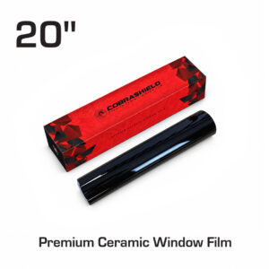 Premium Ceramic Window Film | 20″x100′ | Lifetime Warranty | UV 99% | IRR 80% to 85%