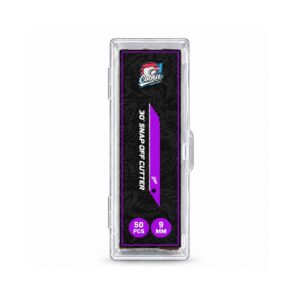 Cobra Spectrum 30° Snap-Off Blades – 9mm – Royal Purple – 50 Pack